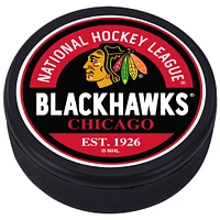 Blackhawks de Chicago - Rondelle texturée à logo bloc