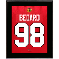 Connor Bedard Chicago Blackhawks 10.5" x 13" Jersey Number Sublimated Player Plaque