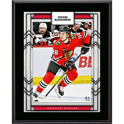 Connor Bedard Chicago Blackhawks 10.5" x 13" Sublimated Player Plaque