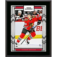 Connor Bedard Chicago Blackhawks 10.5" x 13" Sublimated Player Plaque