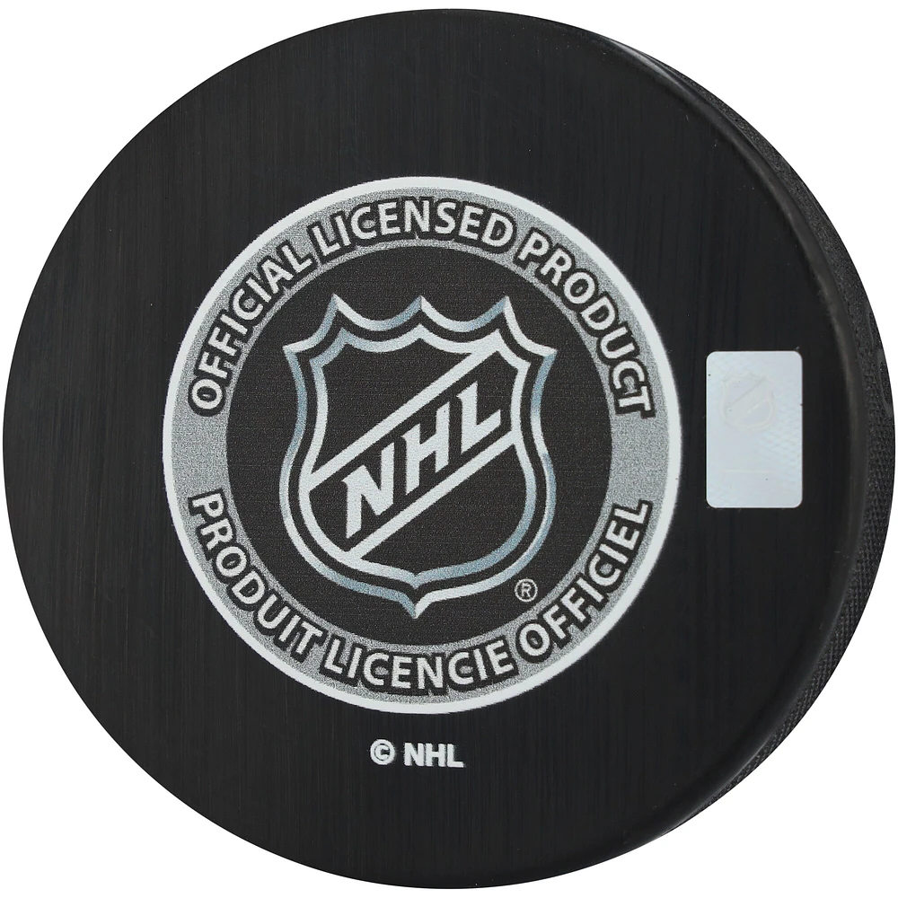 Connor Bedard Chicago Blackhawks Autographed 2023 NHL Draft Hockey Puck 