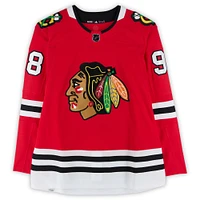 Connor Bedard Chicago Blackhawks Autographed Red adidas Authentic Jersey with Multiple Inscriptions - Limited Edition of 10