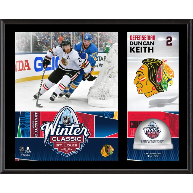 Kevin Fiala Minnesota Wild 2022 Winter Classic 12 x 15 Sublimated Plaque with Game-Used Ice