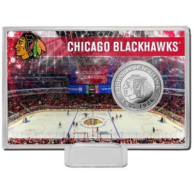 Highland Mint Chicago Blackhawks Histoire de l'équipe - Coin Card