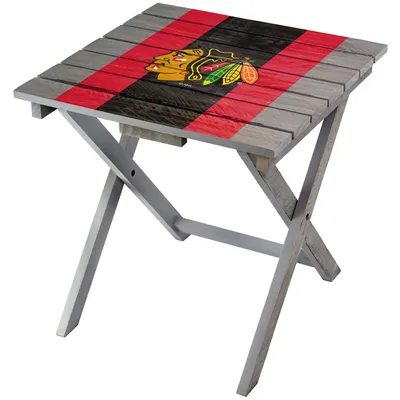 Chicago Blackhawks Imperial Folding Adirondack Table - Gray