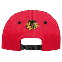 Infant Red Chicago Blackhawks My First Tail Sweep Slouch Flex Hat