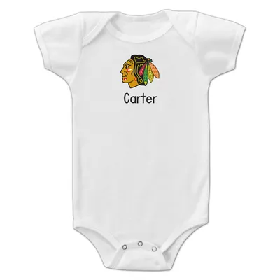 Chicago Blackhawks Infant Personalized Bodysuit