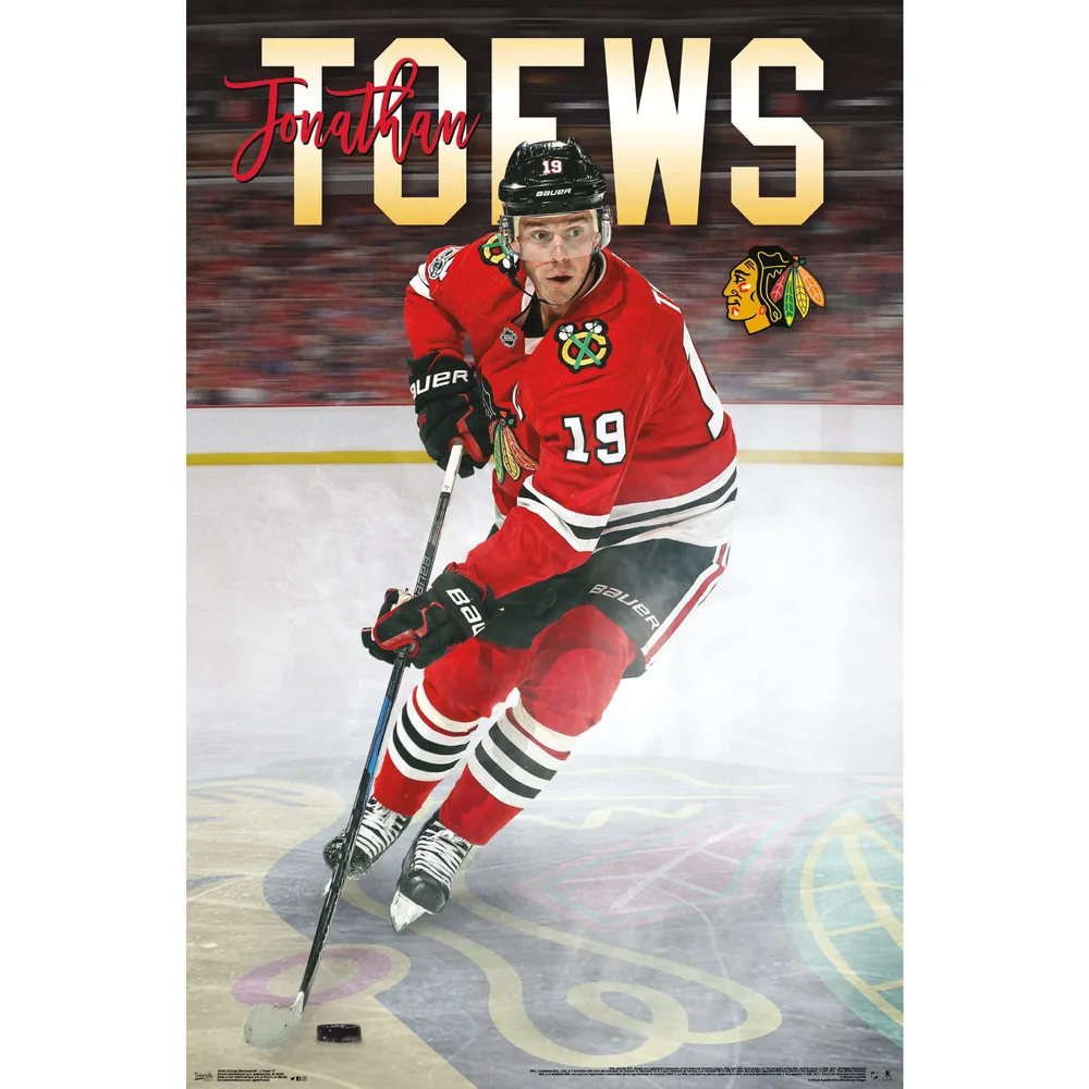 Men's Chicago Blackhawks Jonathan Toews Fanatics Branded Red