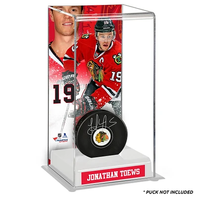Jonathan Toews Chicago Blackhawks Deluxe Tall Hockey Puck Case