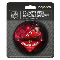 Jonathan Toews Chicago Blackhawks Unsigned Fanatics Exclusive Player Hockey Puck - Limited Edition of 1000