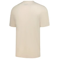 Men's Levelwear Connor Bedard Khaki Chicago Blackhawks Richmond Mileage Name & Number T-Shirt