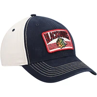 Casquette réglable Shaw MVP '47 noire des Blackhawks de Chicago pour hommes