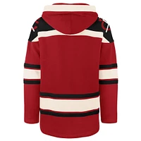 Sweat à capuche lacets supérieur pour homme '47 Red Chicago Blackhawks 2025 NHL Winter Classic