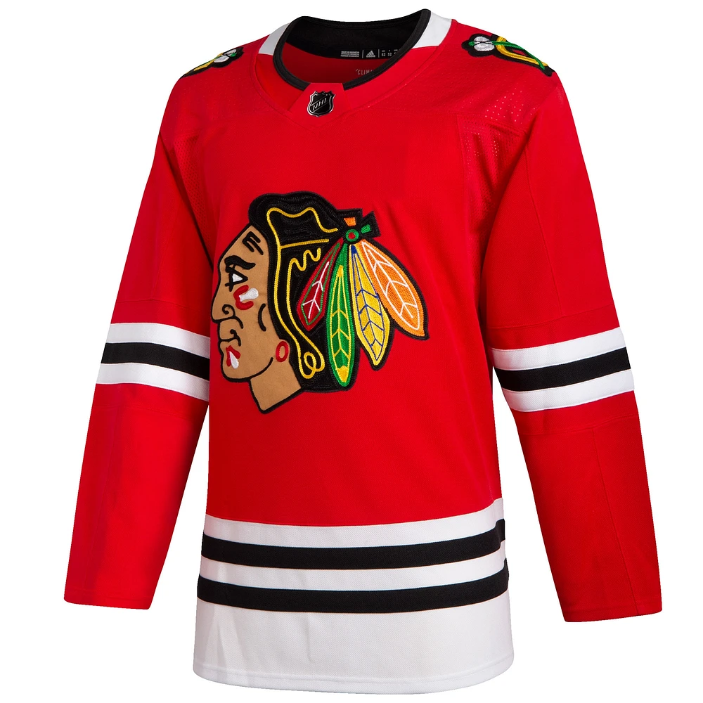 Homme adidas Red Chicago Blackhawks 2020/21 Domicile - Maillot authentique