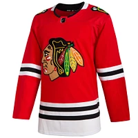 Homme adidas Red Chicago Blackhawks 2020/21 Domicile - Maillot authentique