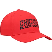 Casquette AEROREADY Flex pour hommes, rouge, Chicago Blackhawks 2021 Locker Room