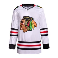 Men's adidas White Chicago Blackhawks Away Authentic Primegreen Jersey