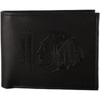 Chicago Blackhawks Hybrid Bi-Fold Wallet - Black