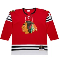 Men's Bobby Hull Scarlet Chicago Blackhawks 1960-61 Power Play Jersey