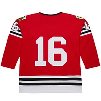 Maillot Bobby Hull Scarlet pour homme Chicago Blackhawks 1960-61 Power Play