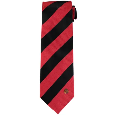 Chicago Blackhawks Regiment Woven Silk Tie