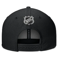 Casquette snapback authentique Pro Training Camp des Chicago Blackhawks Fanatics pour hommes