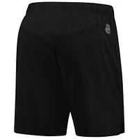 Short d'entraînement technique noir Chicago Blackhawks Fanatics pour homme