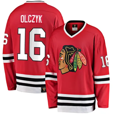 Eddie Olczyk Chicago Blackhawks Fanatics Branded Premier Breakaway Retired Player Jersey - Red