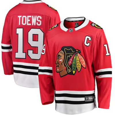 Jonathan Toews Chicago Blackhawks Fanatics Branded Breakaway Player Jersey - Red