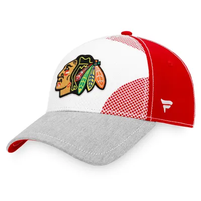 Men's Fanatics Branded Black/Red Chicago Blackhawks 2022 NHL Draft  Authentic Pro Flex Hat