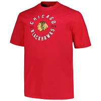 Ensemble de 2 t-shirts Fanatics Chicago Blackhawks Big & Tall pour hommes