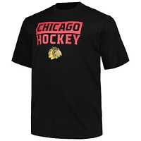 Ensemble de 2 t-shirts Fanatics Chicago Blackhawks Big & Tall pour hommes