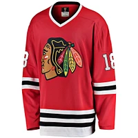 Men's Fanatics Denis Savard Red Chicago Blackhawks Premier Breakaway Retired Player Jersey