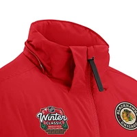 Veste isolante entièrement zippée Fanatics Red Chicago Blackhawks 2025 NHL Winter Classic pour homme