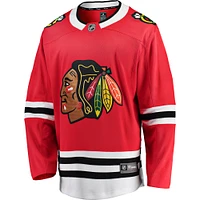 Maillot Breakaway domicile Fanatics rouge des Blackhawks de Chicago pour hommes