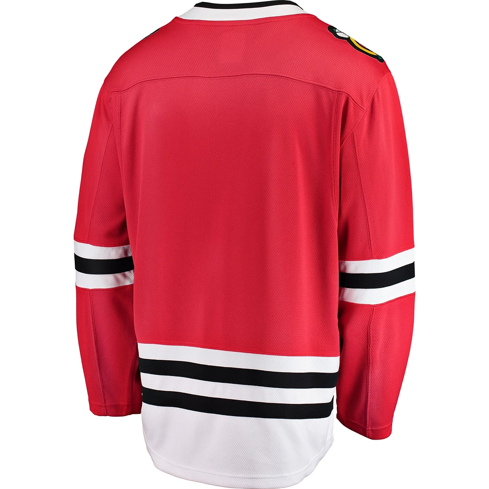 Maillot Breakaway domicile Fanatics rouge des Blackhawks de Chicago pour hommes