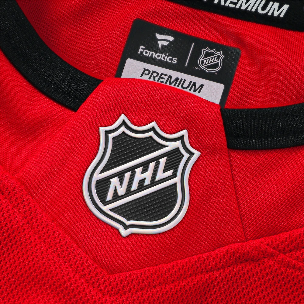 Maillot personnalisé haut de gamme pour homme Fanatics Red Chicago Blackhawks Domicile