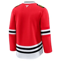 Maillot domicile Premium rouge Fanatics pour homme des Chicago Blackhawks