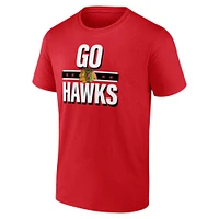 Men's Fanatics Red Chicago Blackhawks Local T-Shirt