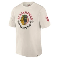 Men's Fanatics White Chicago Blackhawks Decades Collection Timeless T-Shirt