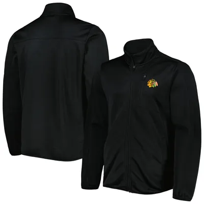 Chicago Blackhawks G-III Sports by Carl Banks Closer Transitional Full-Zip Jacket - Black