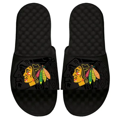 Chicago Blackhawks ISlide OT Slide Sandals - Black