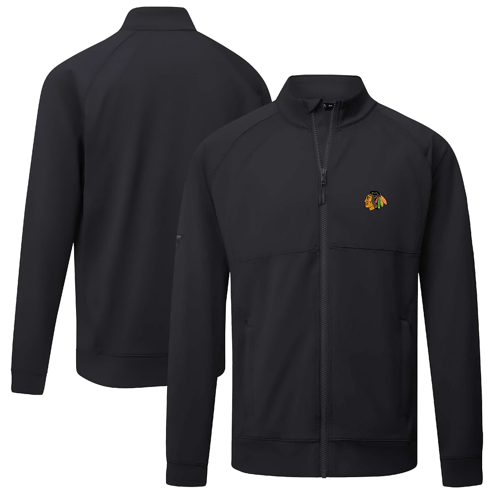 Men's Levelwear  Black Chicago Blackhawks Insignia Core Full-Zip Jacket