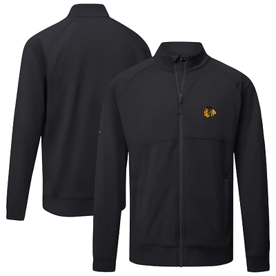Men's Levelwear  Black Chicago Blackhawks Insignia Core Full-Zip Jacket