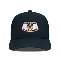 Men's Levelwear Black Chicago Blackhawks Rise Skylight Flex Hat
