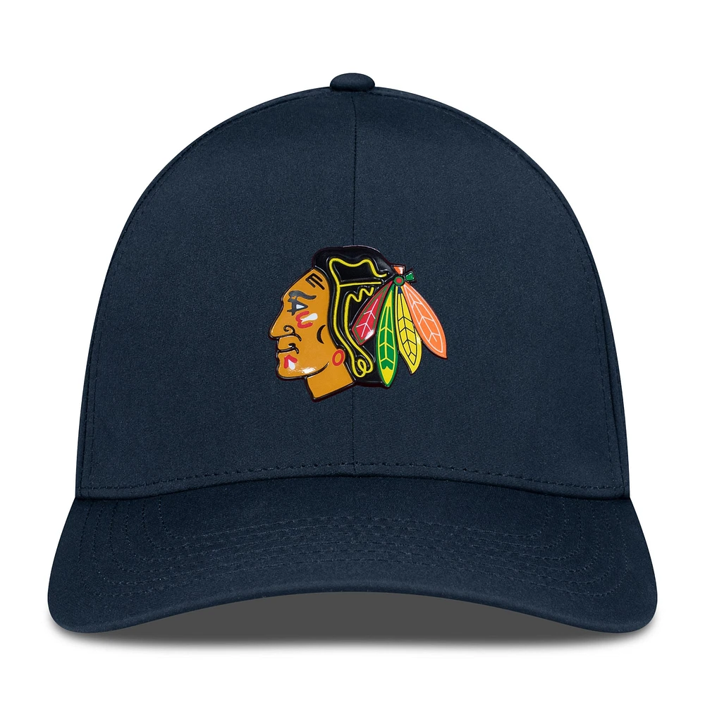 Men's Levelwear Black Chicago Blackhawks Zeta Insignia Core Flex Hat