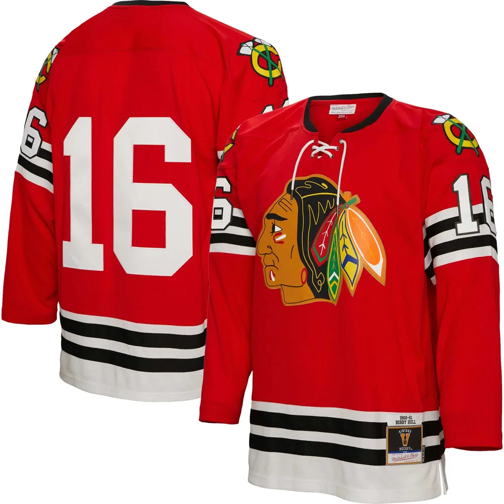 Fanatics NHL Chicago Blackhawks Graphic Sleeve Hit Red Long Sleeve Shirt, Men's, Small