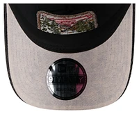 Casquette camionneur ajustable New Era 9TWENTY A-Frame noire/crème pour homme