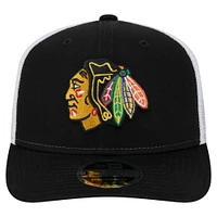 Casquette extensible à boutons-pression Chicago Blackhawks Core Trucker 9SEVENTY de New Era pour homme