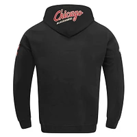 Sweat à capuche en molleton noir Pro Standard Chicago Blackhawks 2025 NHL Winter Classic pour homme